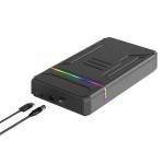 Ezekers 3TB RGB External Hard Drive with USB-C