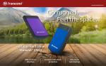 Transcend 4TB Rugged Portable Hard Drive - Purple
