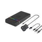 Ezekers 3TB RGB External Hard Drive with USB-C