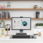 Logitech C270 HD Webcam with Noise Reduction Mic