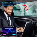 WINSAFE 4K Webcam with Dual Microphones and Privacy Cover