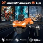 F180 4K GPS Drone with Adjustable Lens