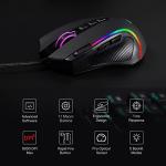Redragon M612 Predator RGB Gaming Mouse with 11 Buttons