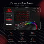 Redragon M612 Predator RGB Gaming Mouse with 11 Buttons