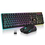 RedThunder K10 Wireless Gaming Keyboard Mouse Combo