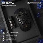 MAMBASNAKE M5 Ultra Carbon Fiber Wireless Gaming Mouse