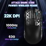 Attack Shark X11SE Lightweight Wireless Gaming Mouse