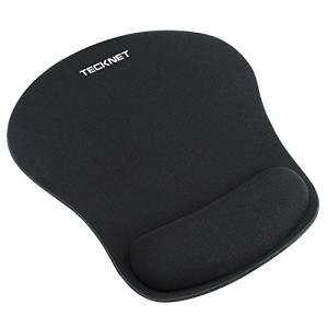 TECKNET Memory Foam Mouse Pad with Non-Slip Base