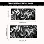 Rcege Extra Large Non-Slip Gaming Mouse Pad