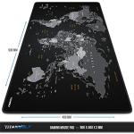 TITANWOLF XXL Speed Gaming Mouse Pad Black