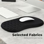 Ergonomic Wrist Support Mouse Pad with Massage Design