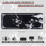 DESERO XL Gaming Mouse Pad with Non-Slip Base