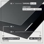 Glass Gaming Mouse Pad - XL for Speed & Control