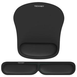TECKNET Ergonomic Mouse Mat and Wrist Support Set