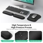 TECKNET Ergonomic Mouse Mat and Wrist Support Set