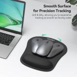 TECKNET Ergonomic Mouse Mat and Wrist Support Set