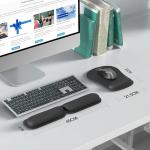 TECKNET Ergonomic Mouse Mat and Wrist Support Set