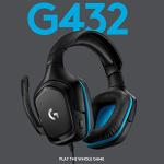 Logitech G432 Wired Gaming Headset with Surround Sound