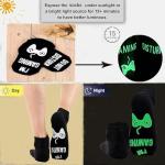 Glowing Gaming Socks - Do Not Disturb Design