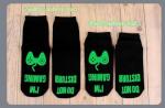Glowing Gaming Socks - Do Not Disturb Design