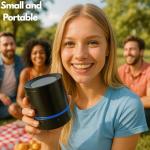 Betron Portable Bluetooth Speaker with Built-In Microphone