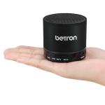 Betron KBS08 Mini Portable Bluetooth Speaker - Black