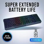 KLIM Chroma Wireless Gaming Keyboard UK Layout