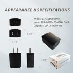 SinitoAula 5V2A USB Wall Charger Block