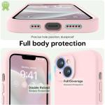 LOVE 3000 Premium Silicone iPhone 14 Case, Pink