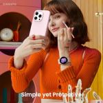 iPhone 16 Pro Slim Liquid Silicone Case - Chalk Pink