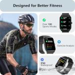 Versatile Smart Watch with Alexa and Fitness Tracking