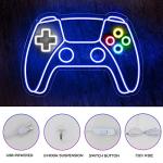 LED Gamepad Neon Sign for Gamer Room Decor