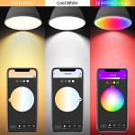 Smart Color-Changing WiFi LED Bulbs, Set of 2