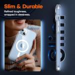 iPhone 15 Clear Case with MagSafe and Screen Protector