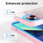 Light Pink Clear Case for iPhone 13