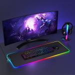 Large RGB Gaming Mouse Mat with Non-Slip Base