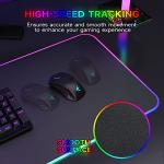 Large RGB Gaming Mouse Mat with Non-Slip Base