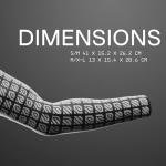 Gaming Arm Sleeve with Hand Support – Black