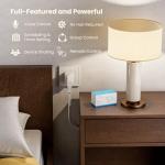 UPXNBOR Wi-Fi Smart Plug with Energy Monitoring (2 Pack)