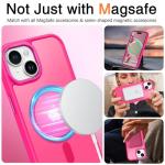 Hot Pink Magnetic iPhone 15 Plus Case