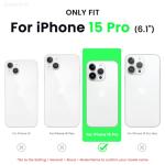 iPhone 15 Pro Liquid Silicone Shockproof Case - Pink