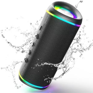 RIENOK 30W Waterproof Bluetooth Speaker with 10-Hour Playtime
