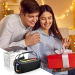 Portable Bluetooth Speaker with 24W Sound and Lights