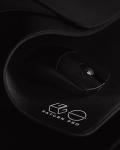 Saturn Pro Soft Black Gaming Mouse Pad