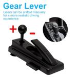 Gaming Steering Wheel with Dual-Motor Feedback for Consoles