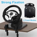 Gaming Steering Wheel with Dual-Motor Feedback for Consoles