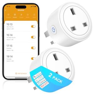 Smart Wi-Fi Plug with Energy Monitoring, Works with Alexa