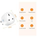 Smart Wi-Fi Plug with Energy Monitoring, Works with Alexa