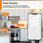 Smart Wi-Fi Plug with Energy Monitoring, Works with Alexa