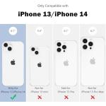 ZTOFERA iPhone 13/14 Floral MagSafe Case